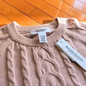 *NEW* WORKSHOP REPUBLIC OVERSIZED CABLE KNIT